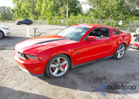 2011 Ford Mustang Gt Premium из США, поврежденный, VIN 1ZVBP8CF0B5123903